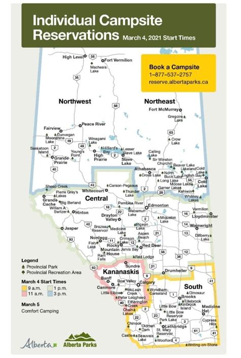 alberta parks campground reservations