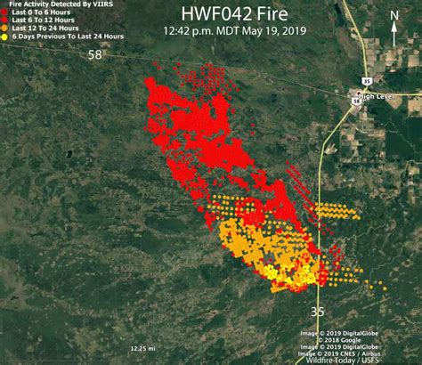 alberta wildfires map 2019