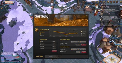 albion online gold to silver