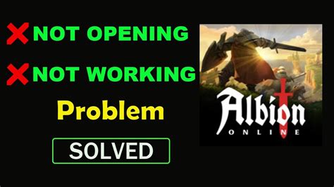 albion online not opening