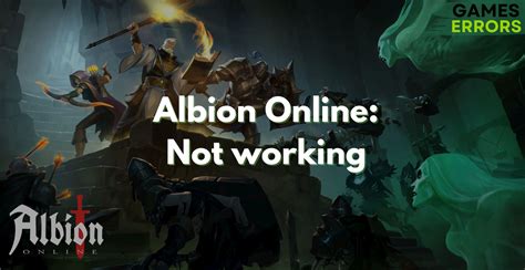 albion online not working