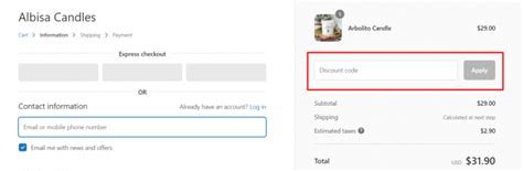 Albisa Candles Coupon Code