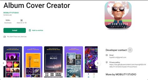 Album Cover Creator for Android APK Download