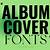 album cover fonts free