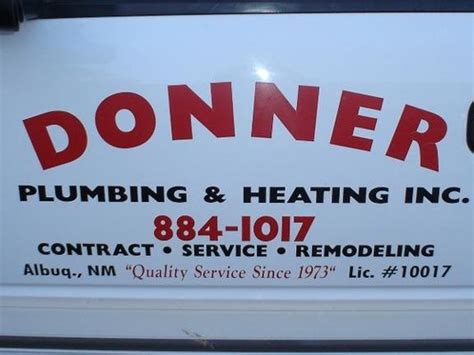 albuquerque donner plumbing heating reviews