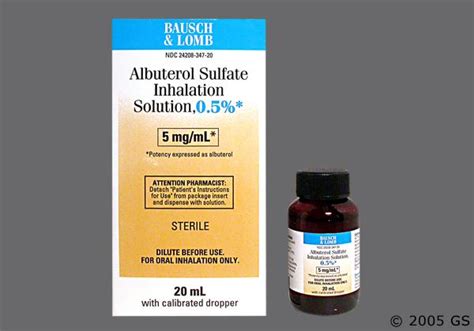 Nephron Albuterol Sulfate Inhalation Solution, 0.083, 25x3mL Vials