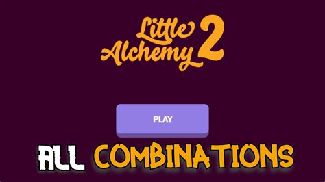 Little Alchemy 2 All Combinations adminenas
