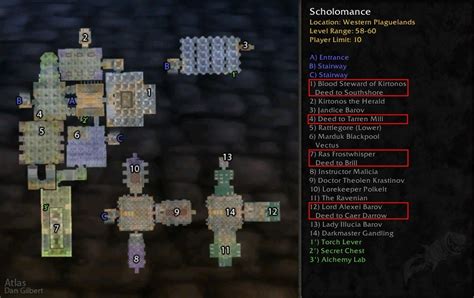 alchemy lab scholomance map