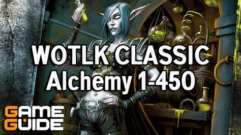 alchemy leveling guide wotlk classic