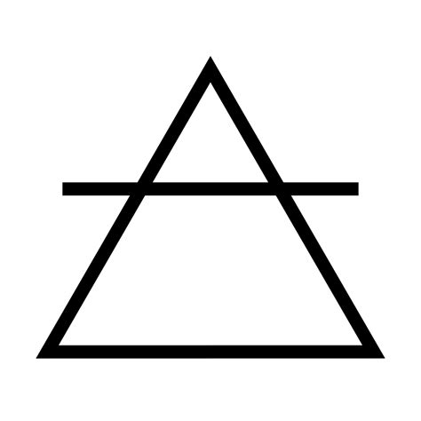 alchemy symbol for air