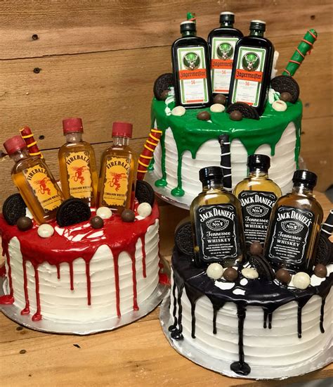 Get The Party Started With These Delicious Alcohol Themed Birthday Cakes!