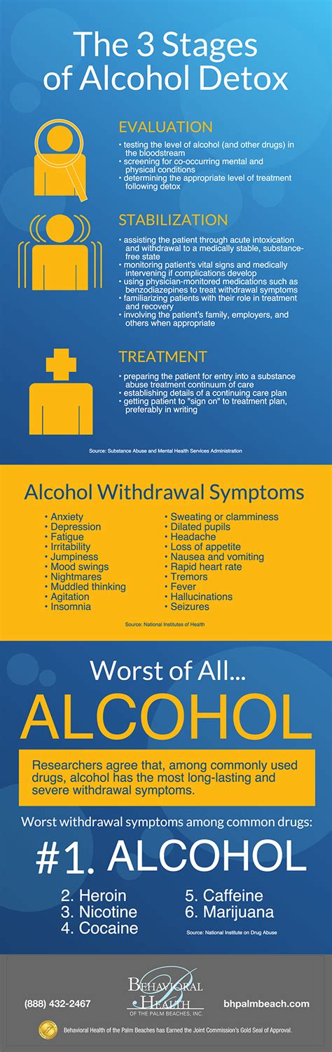 alcohol detoxification treatment process