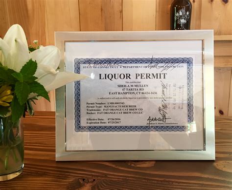 alcohol licenses and permits