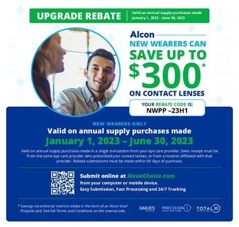 alcon rebates for contacts 2023