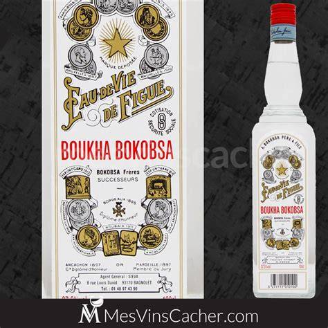 Boukha Bokobsa EauDeVie De Figue Originale Kosher 70Cl 利口酒