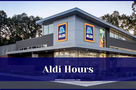 Aldi Beacon Opening Hours