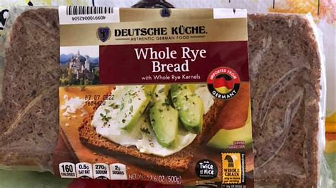 Sunflower Rye Bread ALDI UK