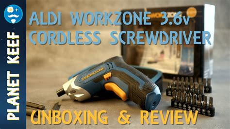 Aldi Cordless Screwdriver Set