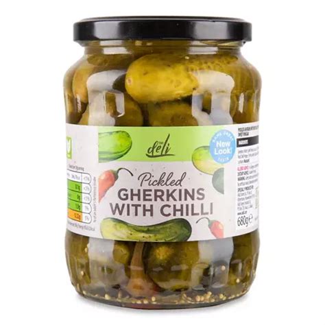 Aldi Gherkins With Chilli