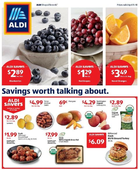 aldi grocery store flyer