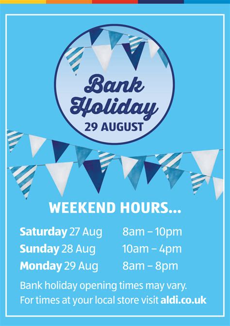 aldi holiday opening hours