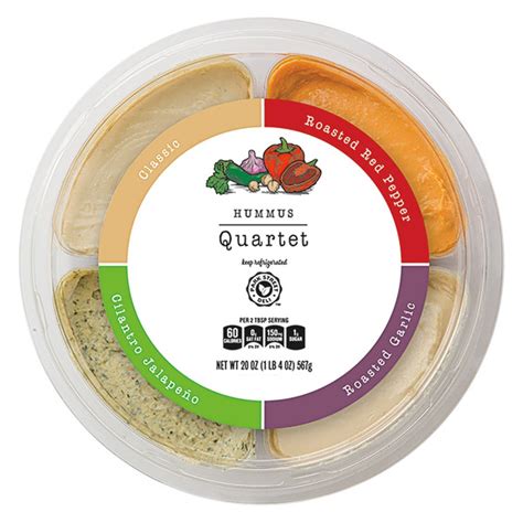 Aldi Hummus Quartet Nutrition