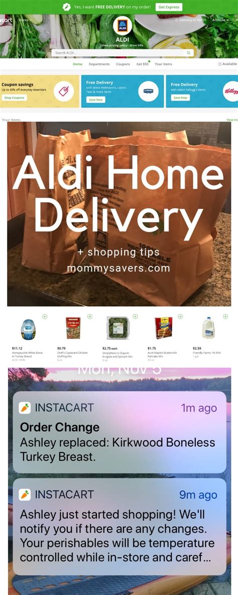 aldi online shopping home delivery australia
