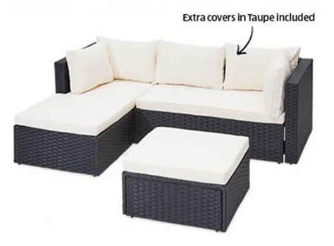 Aldi Wicker Sofa