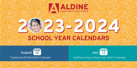 aldine isd school calendar 2023-24