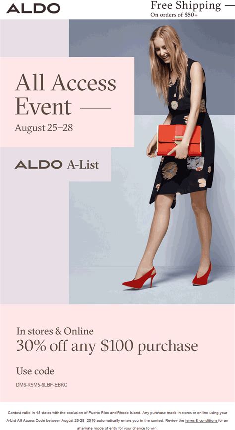 Get The Latest Aldo Coupon Codes & Deals In 2023