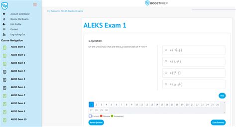 Aleks Test Prep Printable