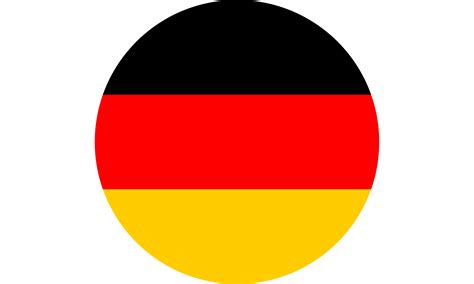 alemania bandera circular