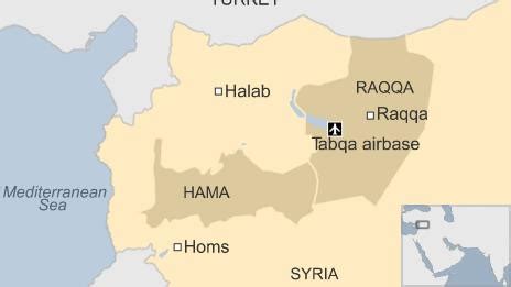 aleppo raqqa hama triangle