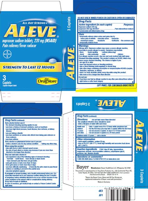 aleve 220 mg directions