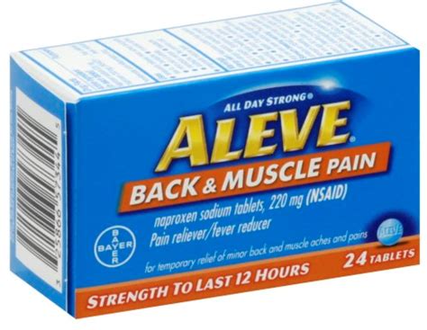 aleve back and body pain relief