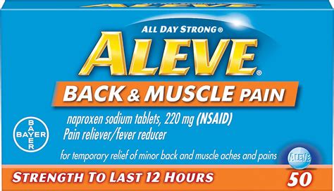 aleve back and muscle pain amazon