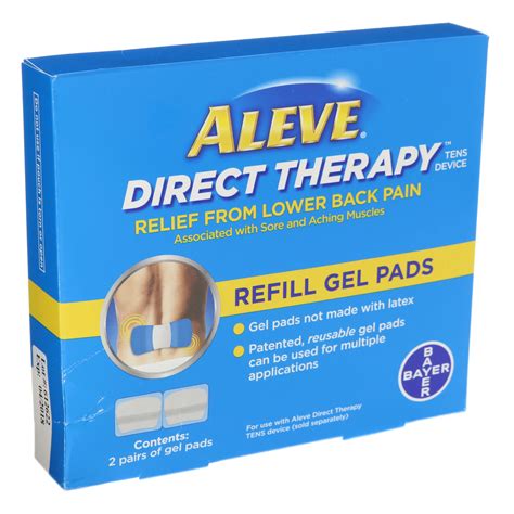 aleve direct therapy gel pads reviews