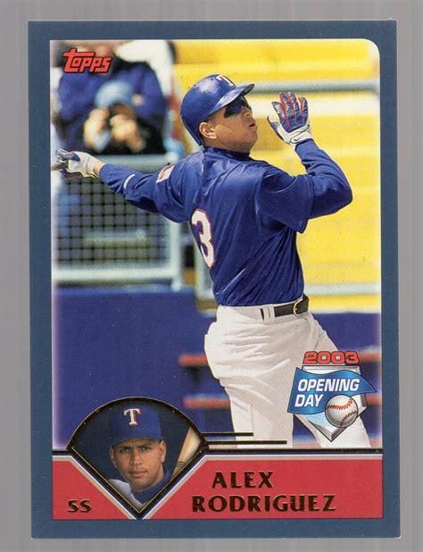 alex rodriguez topps 1