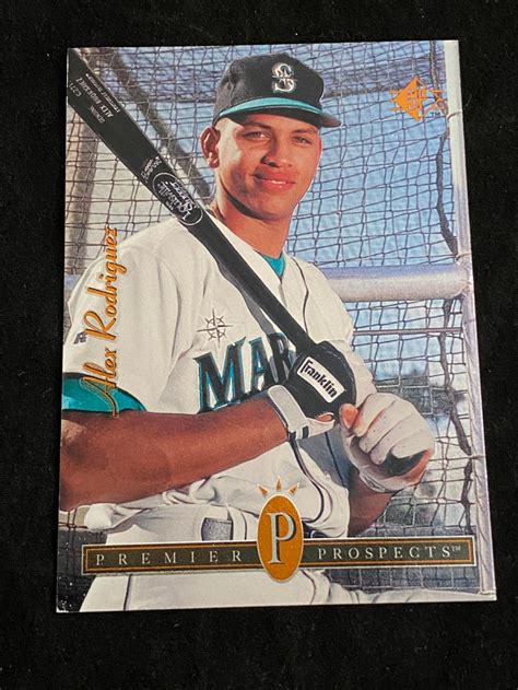alex rodriguez topps rookie card