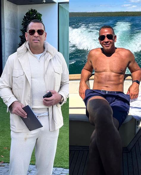 alex rodriguez weight loss 2023