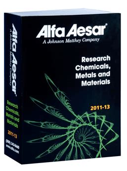Alfa Aesar Catalogue