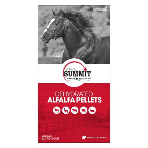 alfa pellets for horses