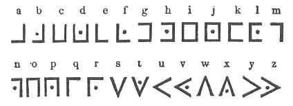 alfabeto marciano translation