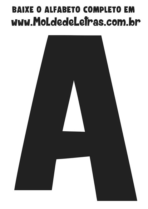 alfabeto para imprimir grande