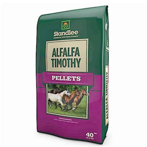 alfalfa/timothy pellets for horses