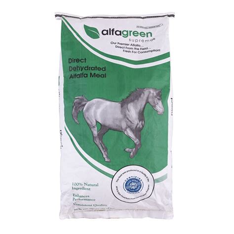 alfalfa nutrition facts for horses
