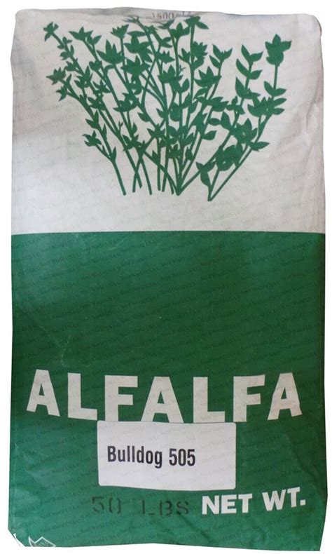 alfalfa seed 50 lb bag