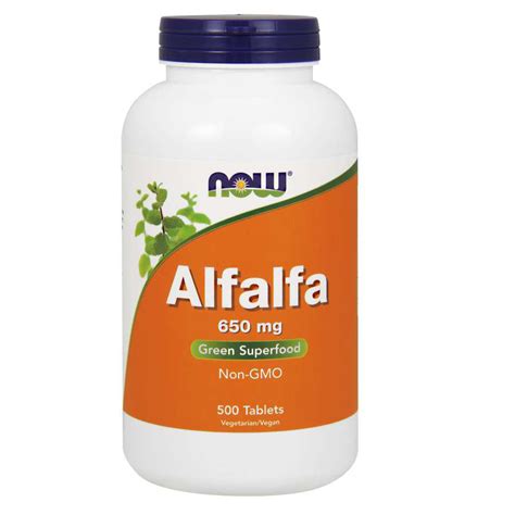 alfalfa supplements for bladder