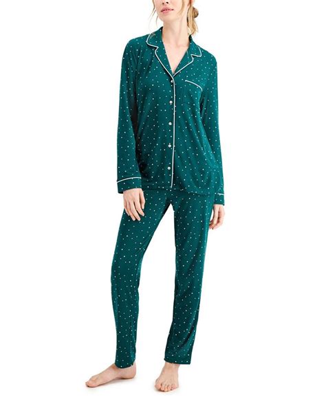 alfani women's ultra-soft pajama set