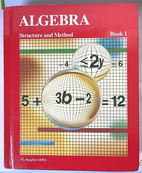 Algebra Structure And Method Book 1 Study Guide Study Poster